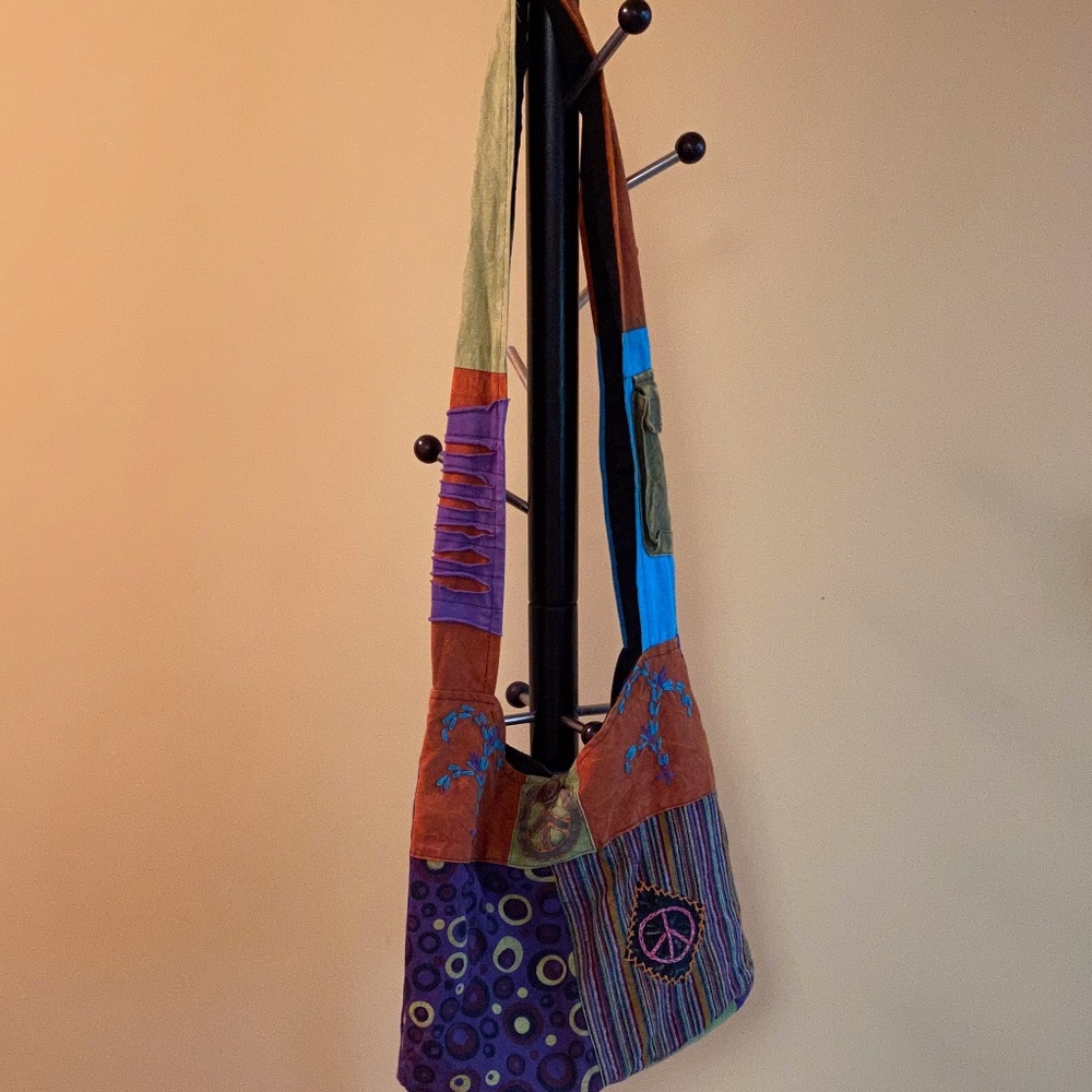 Himalaya NWOT Handcrafted Boho Hippie Crossbody